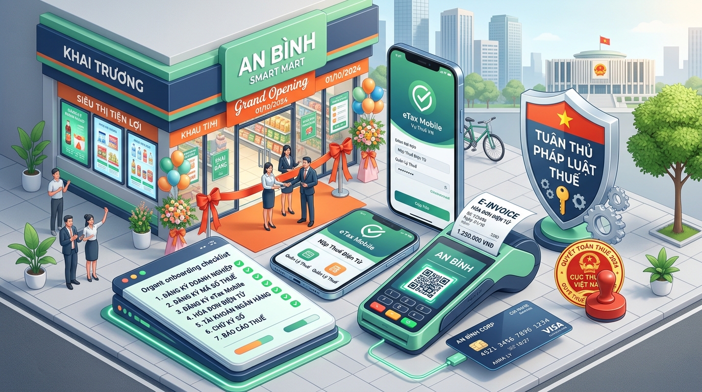 Hộ kinh doanh mới 2026: checklist 7 việc cần rà soát - Hóa đơn điện tử Inbot PRO