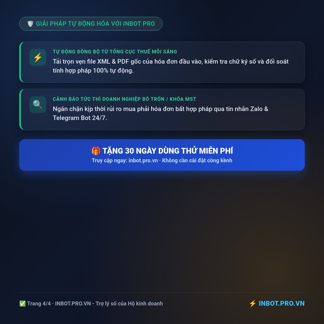 Slide 4 - CẢNH BÁO 2026: Truy xuất dòng tiền ngân hàng từ TikTok/Shopee - Đừng để 'tiền về đầy túi' là 'nợ thuế chất'