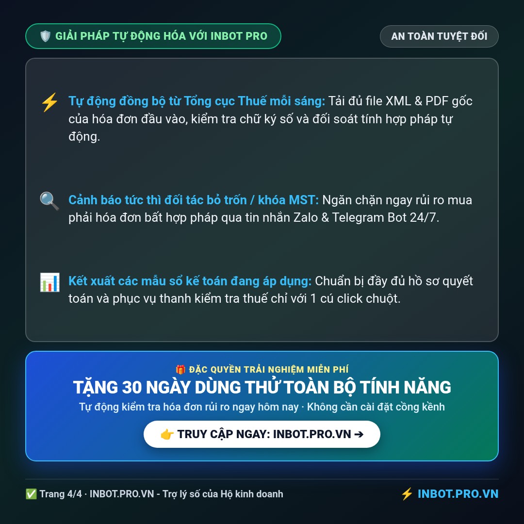 Slide 4 - Xử Lý Hóa Đơn Điện Tử Từ Máy Tính Tiền POS: 3 Rủi Ro Phạt Tới 100 Triệu Đồng Mà Hộ Kinh Doanh Phải Biết