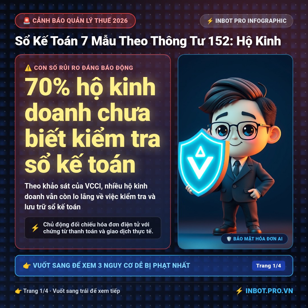 Slide 1 - Sổ Kế Toán 7 Mẫu Theo Thông Tư 152: Hộ Kinh Doanh Lo Lắng Khi Không Biết Kiểm Tra